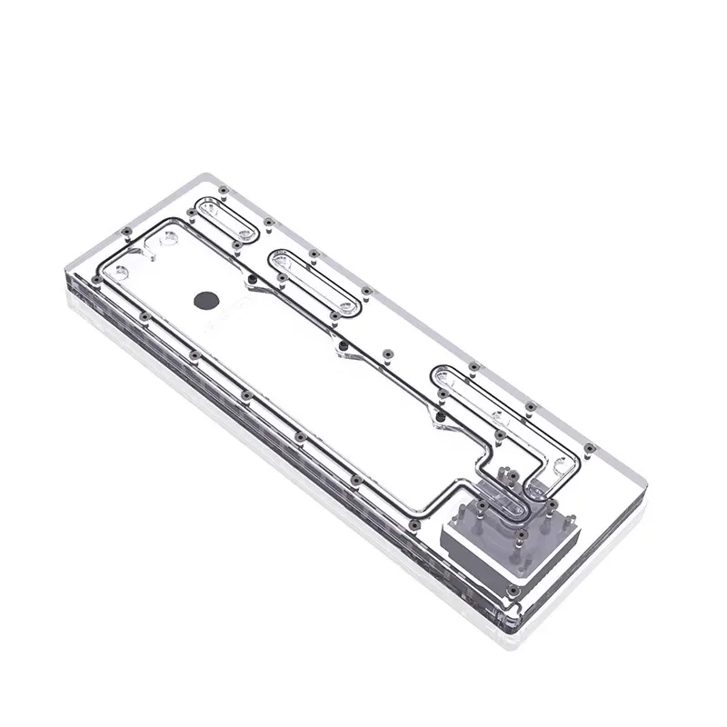 BYKSKI RGV-CG-PR-G-P Acrylic T - огляд і ціна Distro Plate Ddc Pump Combo