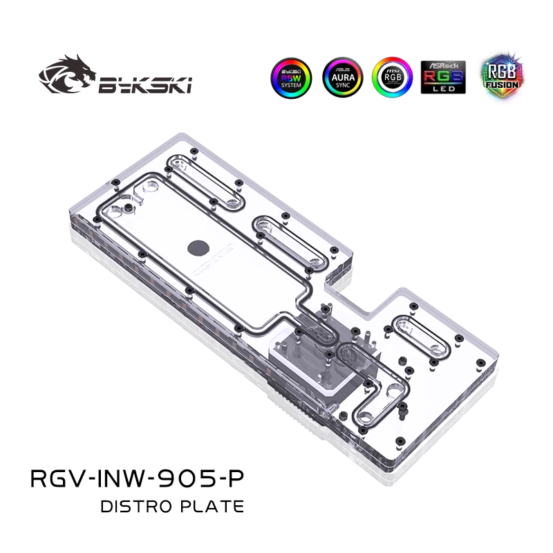 Bykski RGV-INW-905-P Acrylic D - огляд і ціна Distro Plate Ddc Pump Combo